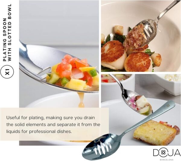Kit Emplatado Chef DOJA Barcelona | 7 Utensilios Cocina Profesional en Cobre