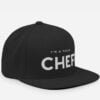 Gorra para Cocineros Snapback Im a Proud Chef Negro
