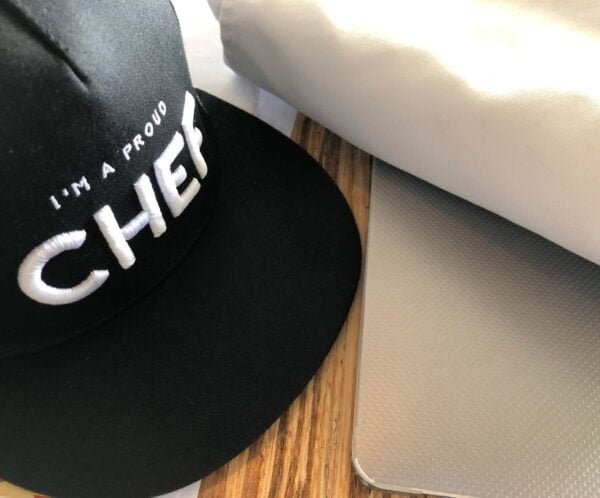 Gorra para Cocineros Snapback Im a Proud Chef Negro