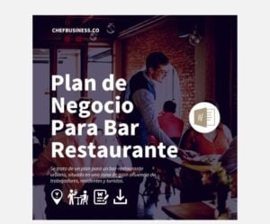 Plan de Negocio para Bar Restaurante - Chefbusiness.co