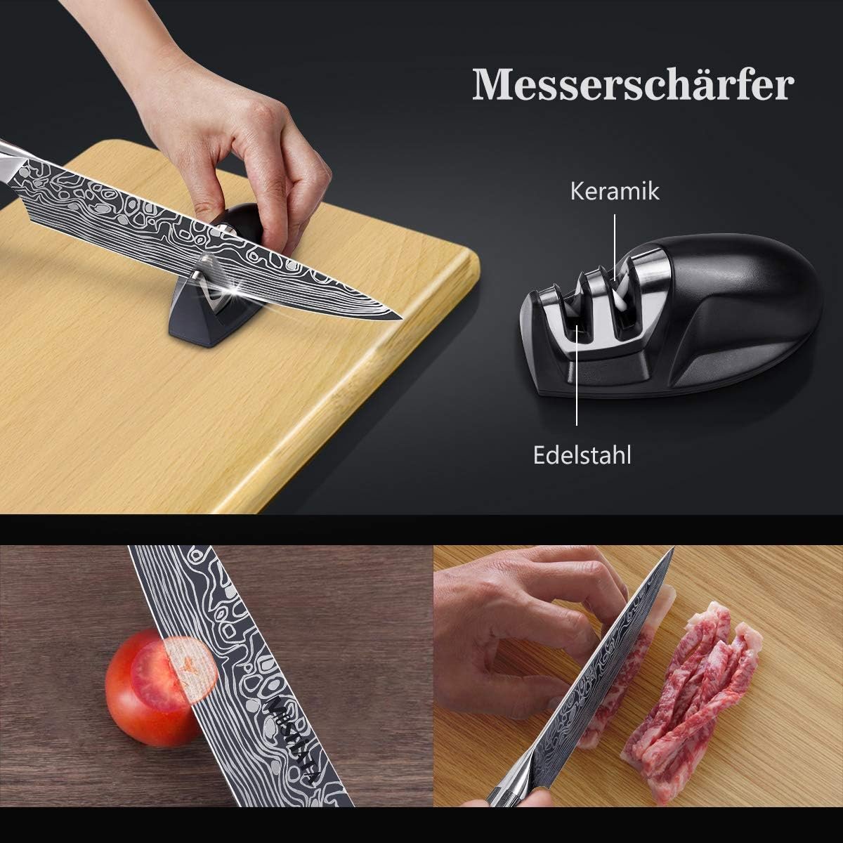 Cuchillo de chef profesional MOSFiATA