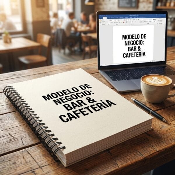 El Plan de Negocio para Bar y Cafetería que te ahorra 80 horas de trabajo y convence a los inversores.