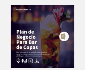 plan de negocio para bar de copas - chefbusiness