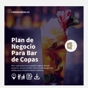 plan de negocio para bar de copas - chefbusiness