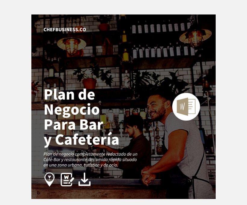 Plan de negocio para bar y cafetería