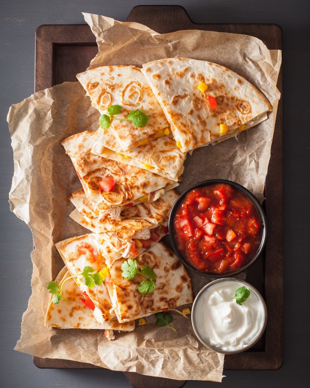 quesadillas