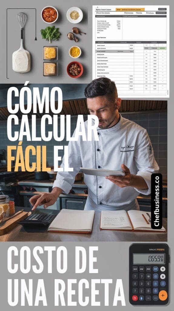 Cómo calcular fácil el costo de una receta