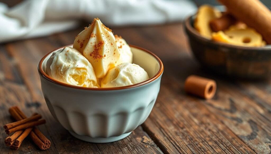 Helado de crema catalana