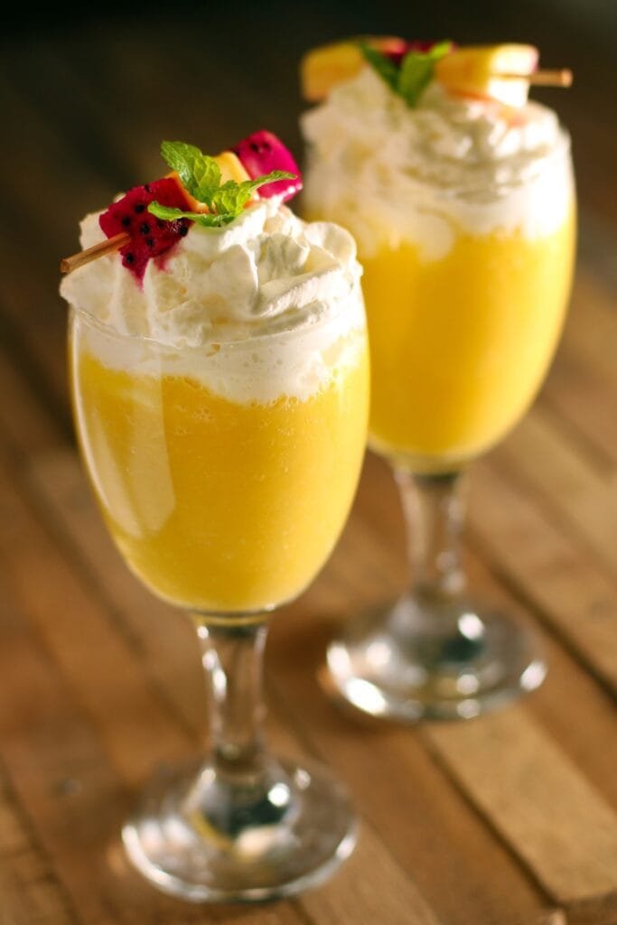 Mousse de Mango en Sifón