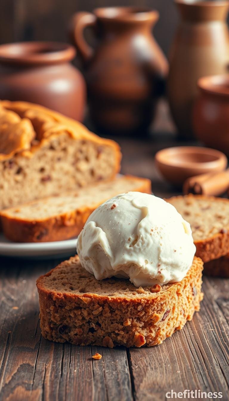 Receta de Helado de Pan de Especias