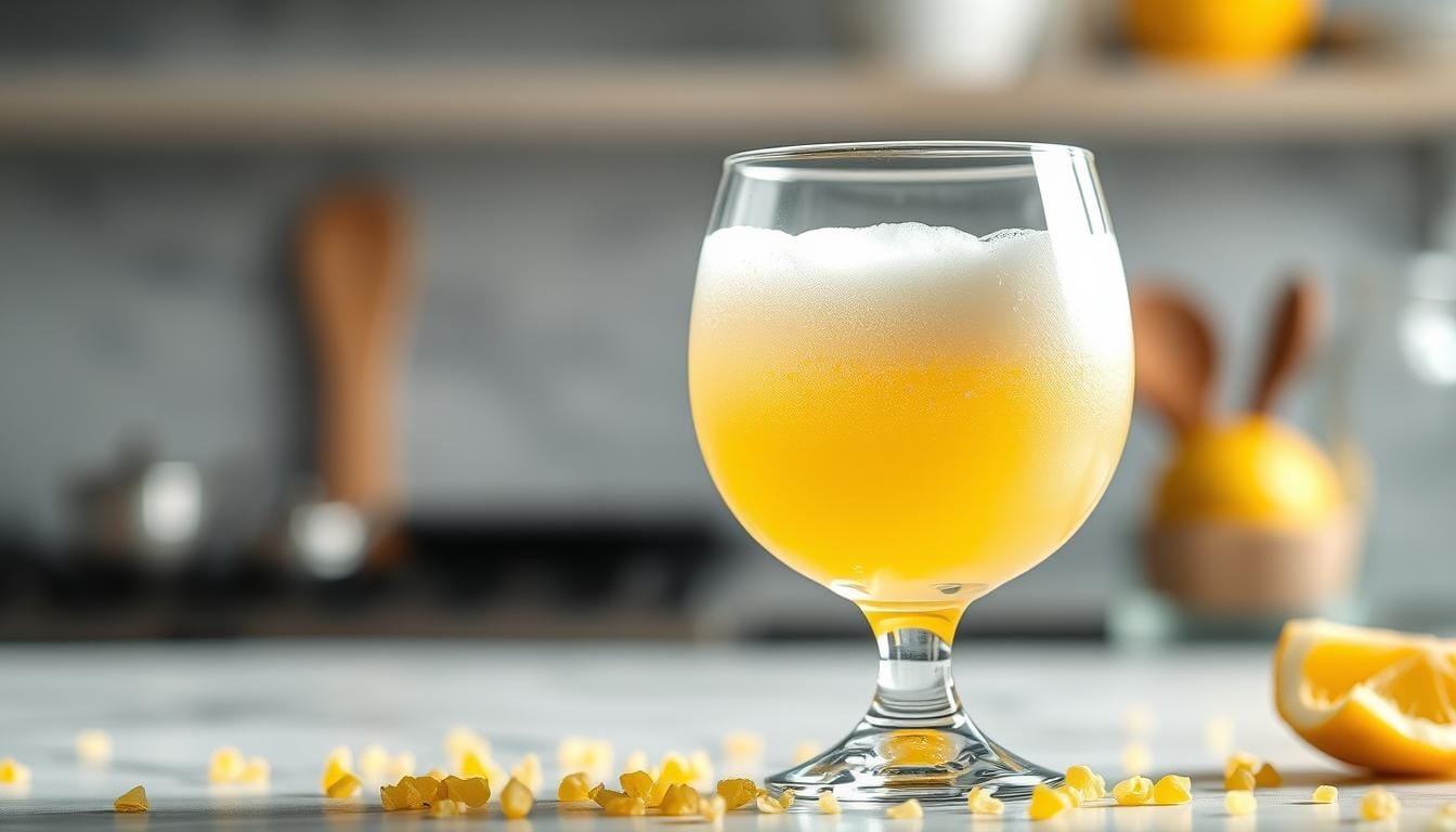 Receta de aire de limón