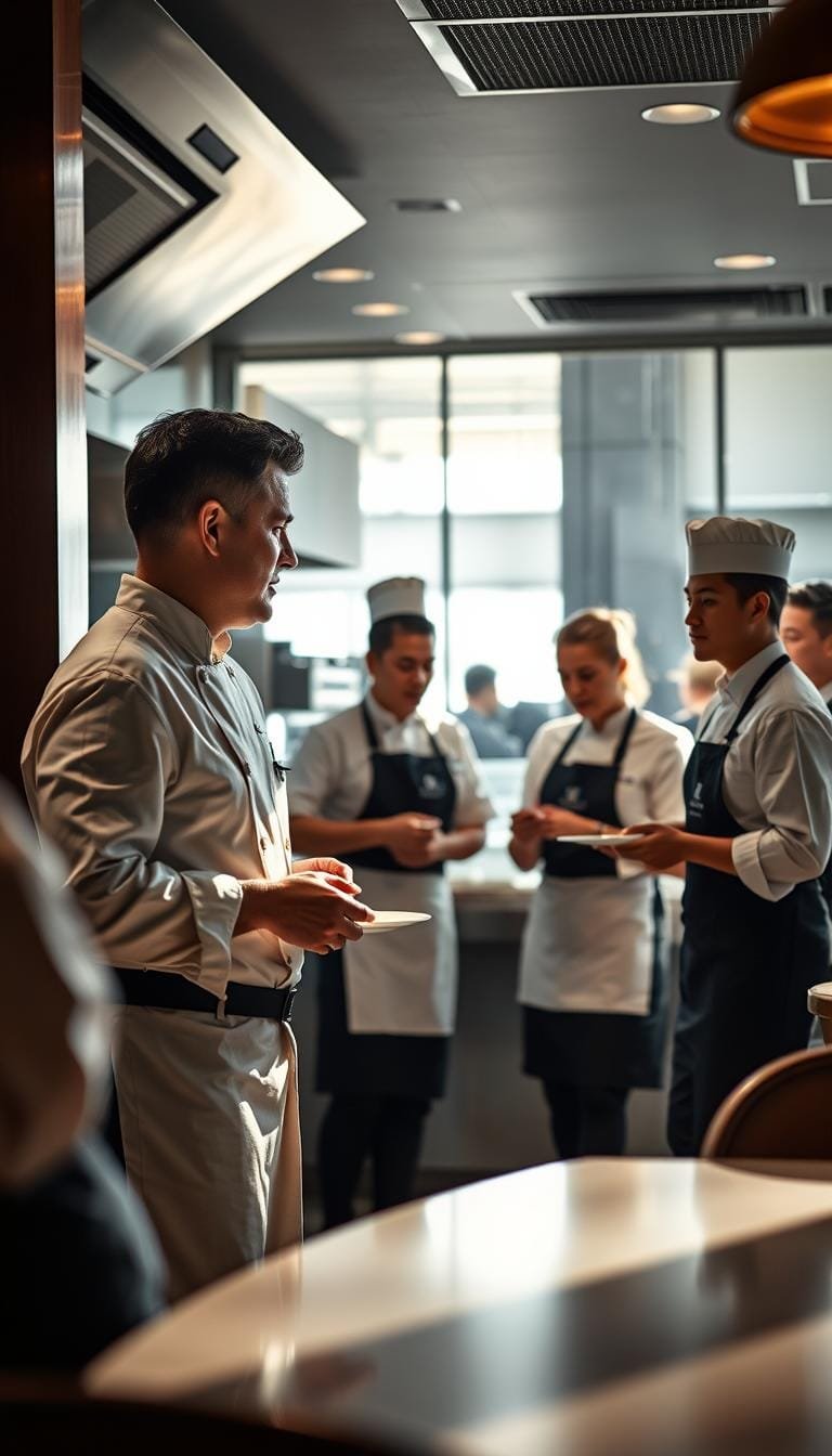 Definición de roles en el restaurante
