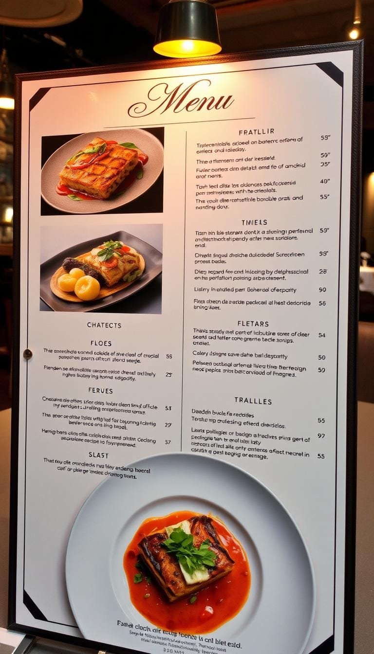 Estrategias Para Diseñar Menús Que Atraen Clientes