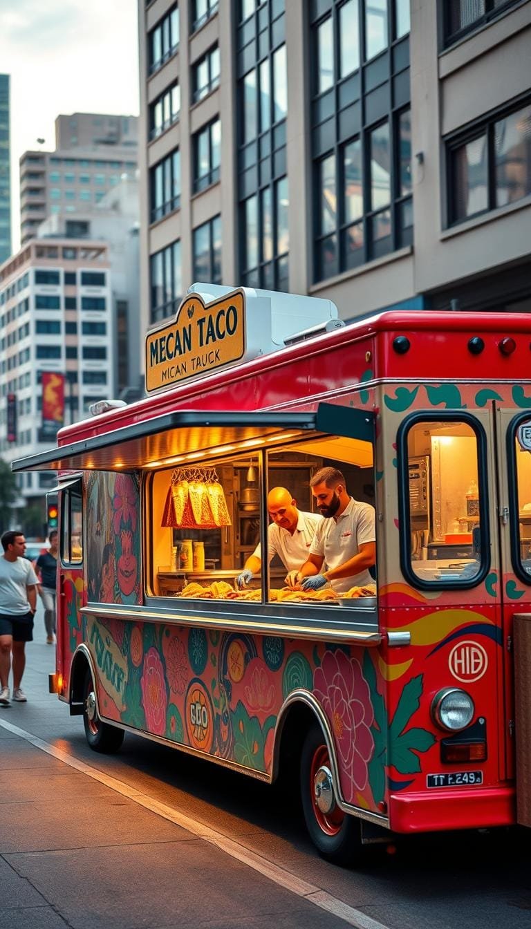 Guía para abrir un food truck de tacos mexicanos exitoso