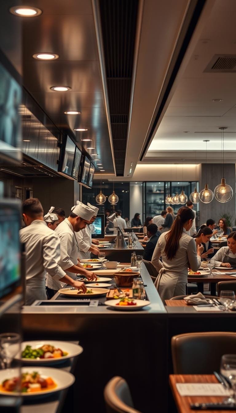 Tecnología en el restaurante