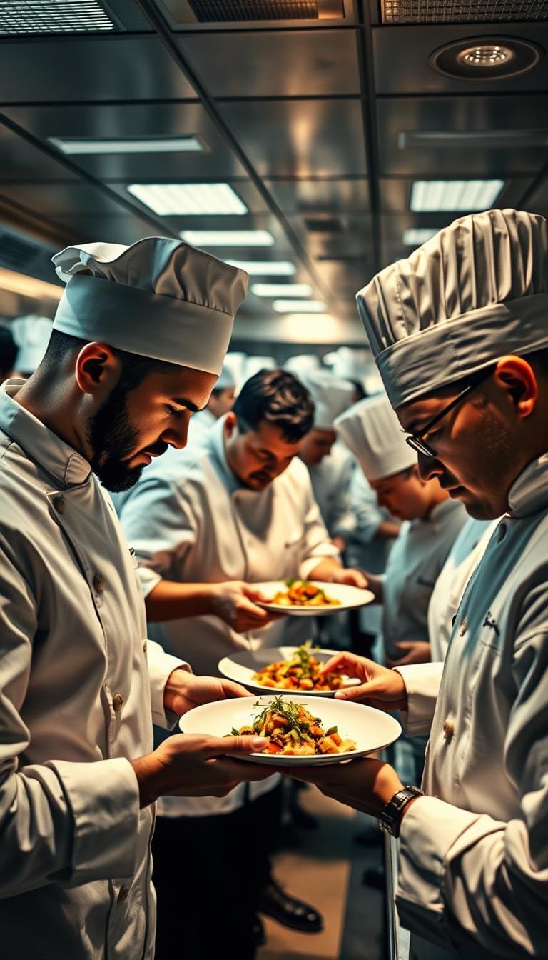 Competidores en el sector gastronómico