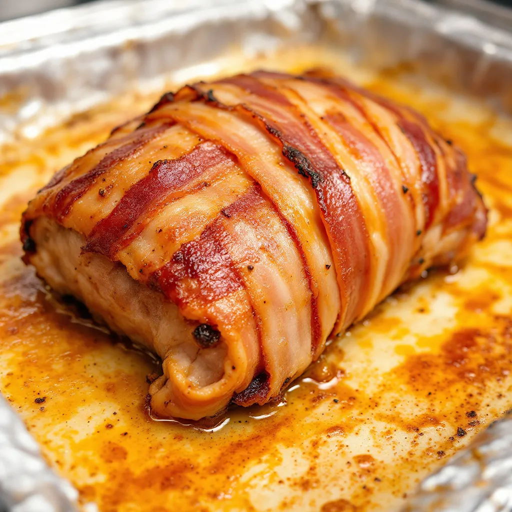 Albardear es una técnica culinaria tradicional que consiste en recubrir una pieza de carne, ave o pescado con láminas finas de tocino o panceta antes de su cocción.