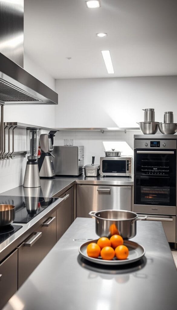 equipamiento moderno cocina