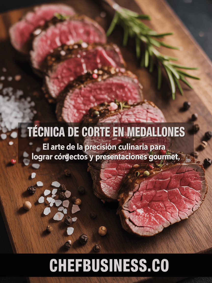 Técnica de Corte en Medallones - Chefbusiness.co