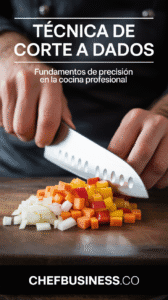 Técnica de corte a dados - Chefbusiness.co