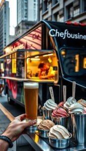 Guía para abrir un food truck de helados nitro exitoso