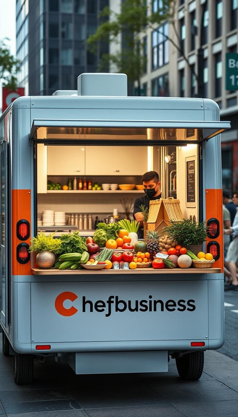 Guía para abrir un food truck de comida sostenible exitoso