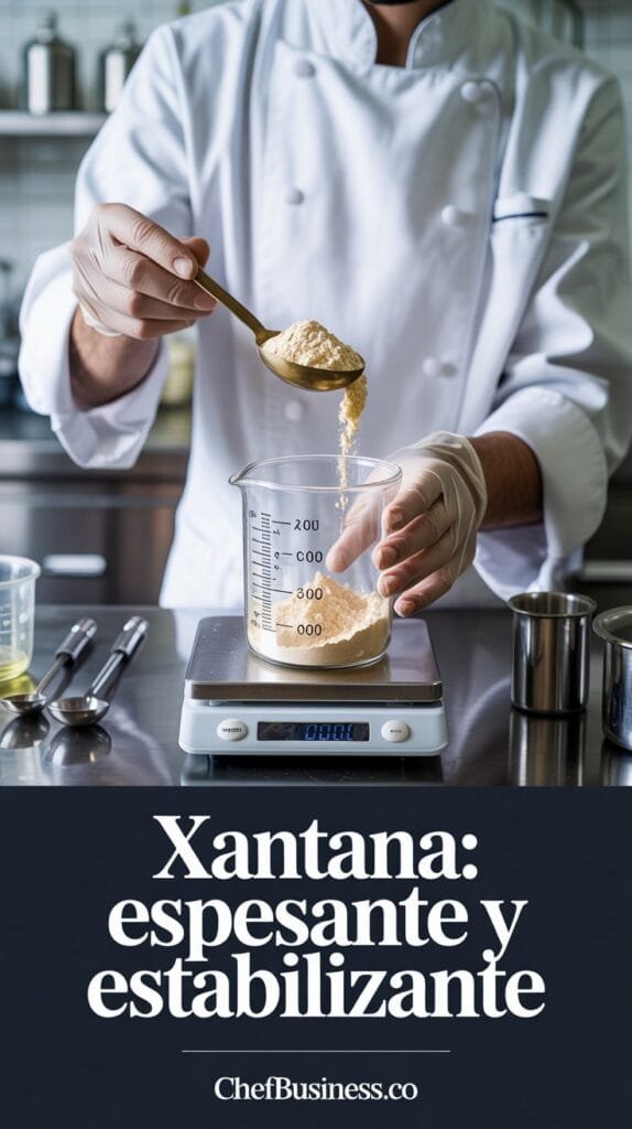 Xantana, Espesante, Estabilizante