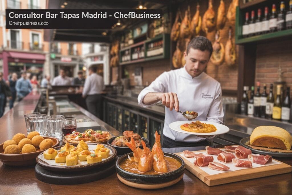 Consultor para Bares de Tapas en Madrid: Especialización en Tapeo