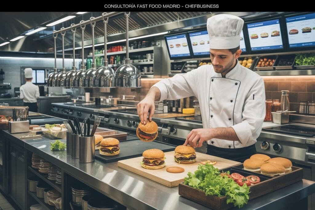 Consultor para Restaurantes de Comida Rápida en Madrid: Especialización Fast Food