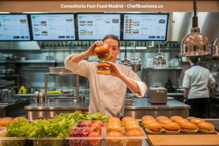 Consultor para Restaurantes de Comida Rápida en Madrid: Especialización Fast Food