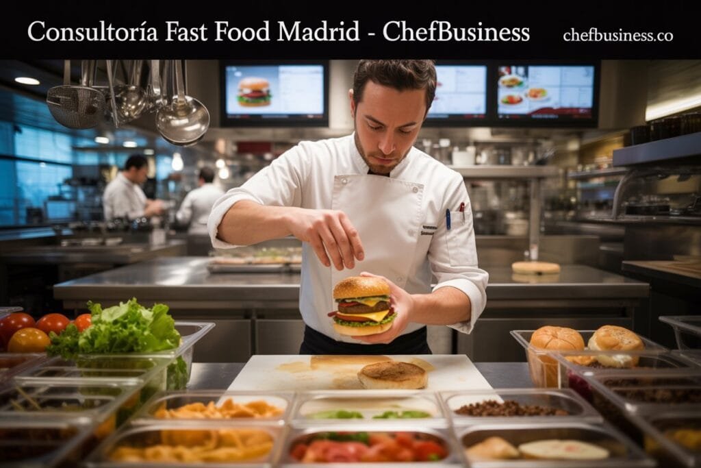 Consultor para Restaurantes de Comida Rápida en Madrid: Especialización Fast Food