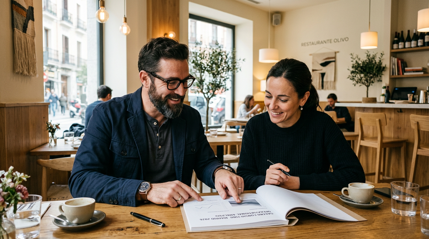 abrir restaurante sin dinero subvenciones ayudas España restaurante Madrid