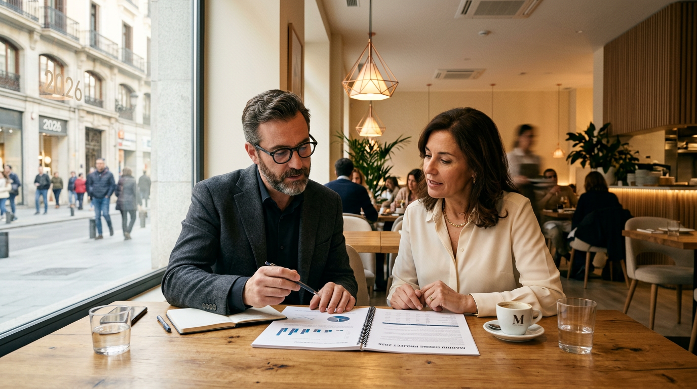 cuánto gana camarero España 2026 salario restaurante Madrid