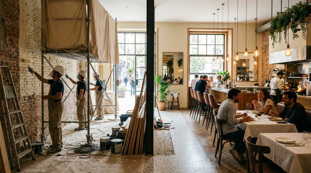 reformar restaurante sin cerrar — Reforma de Restaurante sin Cerrar: Cómo Hacerlo sin Perder Facturación