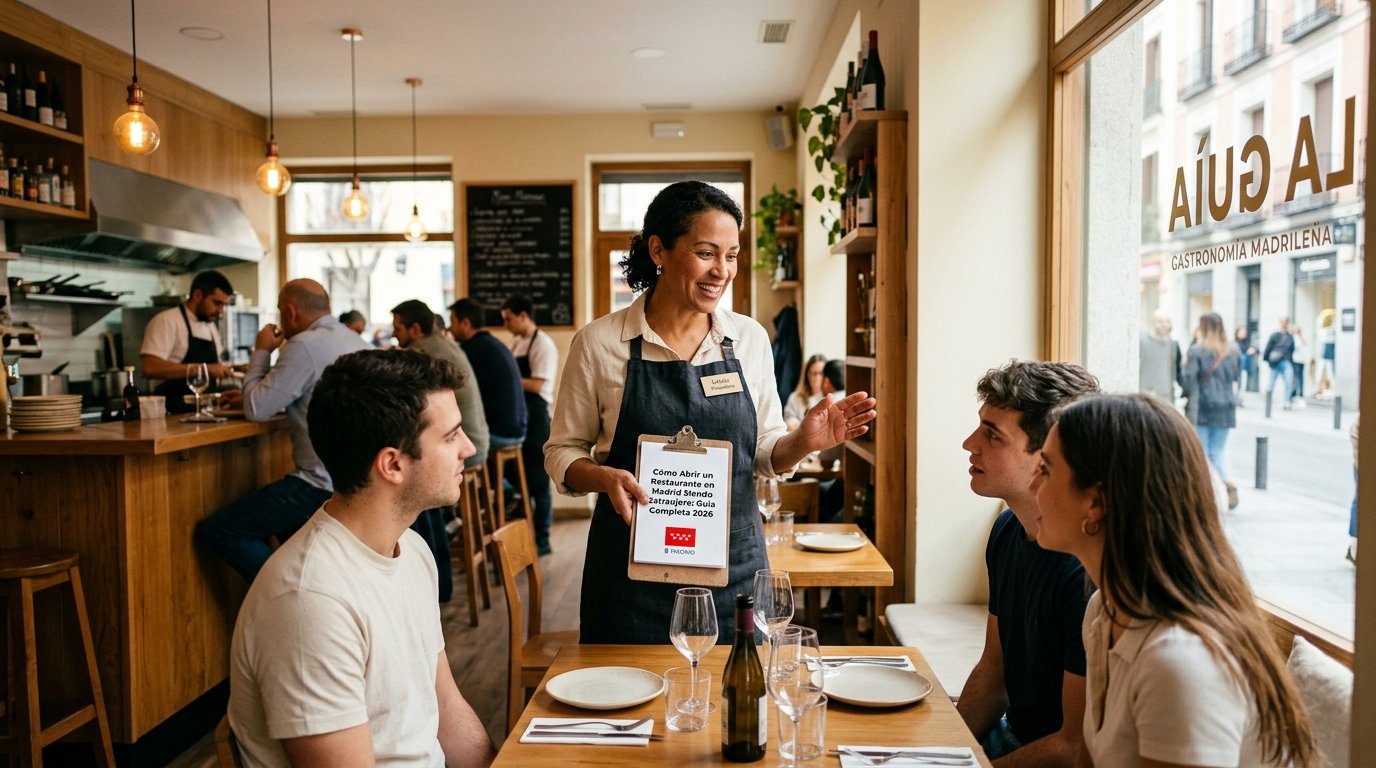 Cómo Abrir un Restaurante en Madrid Siendo Extranjero: Guía Completa 2026 — ChefBusiness consultoría gastronómica