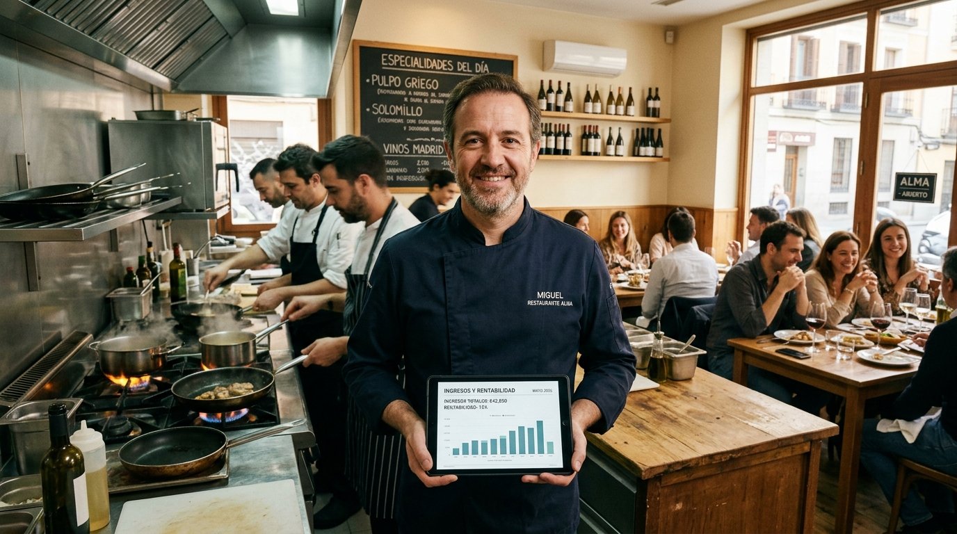 ¿Cuánto Gana un Dueño de Restaurante en España? Cifras Reales 2026 — ChefBusiness consultoría gastronómica