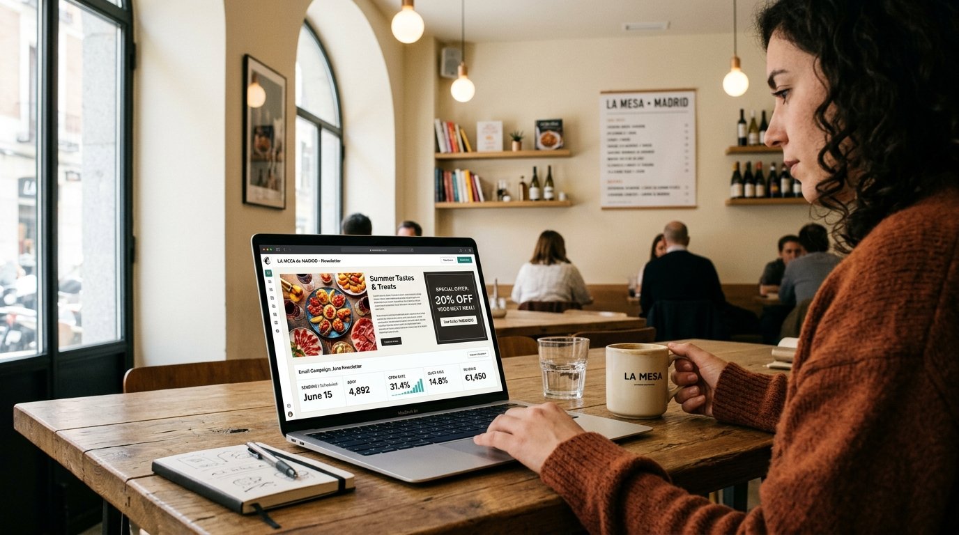 Email Marketing para Restaurantes: Guía Práctica 2026 - ChefBusiness consultoría gastronómica